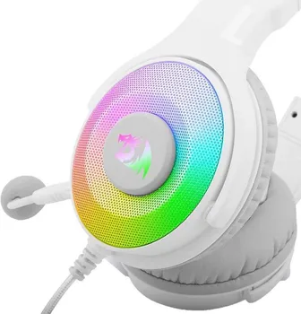 REDRAGON H350 PANDORA RGB BIJELE 88285 GEJMERSKE SLUŠALICE H350 PANDORA RGB (BELE)POVEZIVANJE:3.5MM (ČETVOROPOLNI) + ADAPTER 2 X 3.5MM + USB - SISTEM:STEREO - FREKVENTNI ODZIV:20HZ - 20KHZ - OSETLJIVOST:110DB - PREČNIK ZVUČNIKA:50MM (3 / 3)