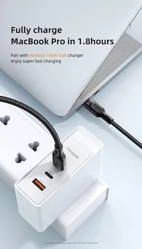MCDODO CA-8780 103729 MCDODO KABL TYPE-C TO LIGHTING+TYPE-C 1.2M PD 100W BLACK CA-8780 (2 / 2)