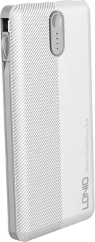 LDNIO PL1013 126312 PL1013 POWER BANK 10000MAH BELI - PRENOSNI PUNJAČ - PUNJIVE: DA VOLTAŽA: 3.7V PRIKLJUČCI: 1X MICROUSB, 1X USB TIP C, LIGHTNING (1 / 2)