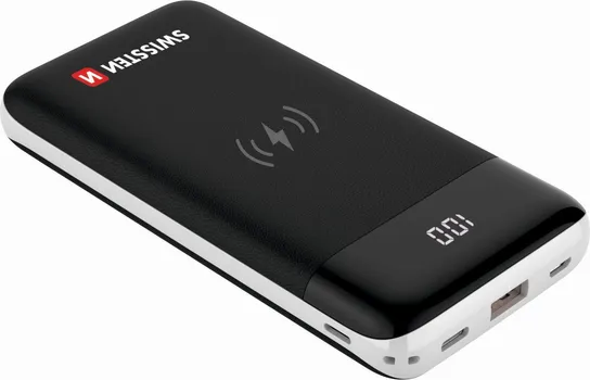 SWISSTEN 22013927 121907 SWISSTEN ALL-IN-ONE POWERBANK - 22013927 - 10.000 MAH - CRNA/SIVA EKSTERNA BATERIJA (1 / 4)