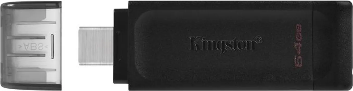 KINGSTON DT70/64GB 75523 KINGSTON USB-C DISK 64GB DATATRAVELER70 USB 3.2 GEN 1, TYPE-C (1 / 4)
