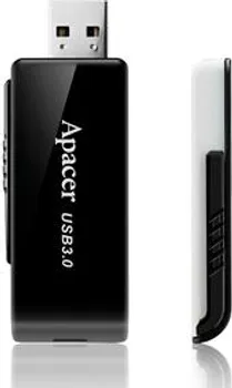 APACER AH350 44088 APACER AH350 FLASH DRIVE 32GB, 32 GB, USB TIPA A FLESKA , 3.2 GEN 1 (3.1 GEN 1), KLIZNA, 8 G (CRNA) (3 / 5)