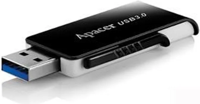 APACER AH350 44088 APACER AH350 FLASH DRIVE 32GB, 32 GB, USB TIPA A FLESKA , 3.2 GEN 1 (3.1 GEN 1), KLIZNA, 8 G (CRNA) (5 / 5)