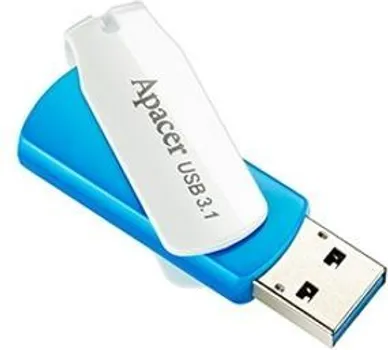 APACER 64GB AH357 PLAVI 82026 APACER AH357 FLASH DRIVE, KAPACITET: 64GB USB 3.1 FLASH (PLAVA) (1 / 1)