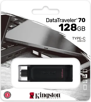 KINGSTON DT70/128GB 130380 KINGSTON DATATRAVELER 70 128 GB USB FLASH (DT70/128GB) - INTERFEJS: USB TIPA C, 3.2 GEN 1 (3.1 GEN 1) - BRZINA ČITANJA: 200 MB/S - KAPACITET: 128GB - SA POKLOPCEM (4 / 6)