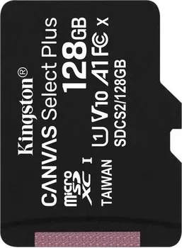 KINGSTON SDCS2/128GB + ADAPTER 69596 KINGSTON A1 MICROSDXC 128GB 100R CLASS 10 SDCS2/128GB + ADAPTER (2 / 2)