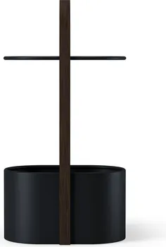 IKEA BELLWOOD POMOĆNI STOČIĆ, CRNA/TAMNO DRVO (4 / 11)