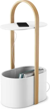 IKEA BELLWOOD POMOĆNI STO, BIJELA/SVIJETLO DRVO (2 / 9)