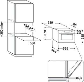 WHIRLPOOL AMW 730/NB UGRADNA MIKROTALASNA RERNA (4 / 11)