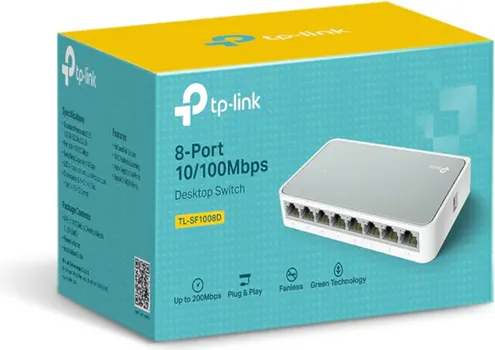 TP-LINK TL-SF1008D 8-PORT 10/100MBPS DESKTOP SWITCH (2 / 17)