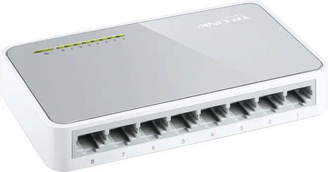 TP-LINK TL-SF1008D 8-PORT 10/100MBPS DESKTOP SWITCH (8 / 17)