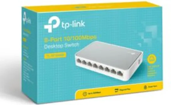 TP-LINK TL-SF1008D 8-PORT 10/100MBPS DESKTOP SWITCH (12 / 21)