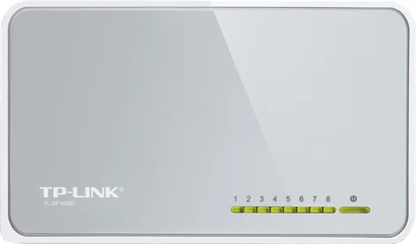 TP-LINK TL-SF1008D 8-PORT 10/100MBPS DESKTOP SWITCH (12 / 17)