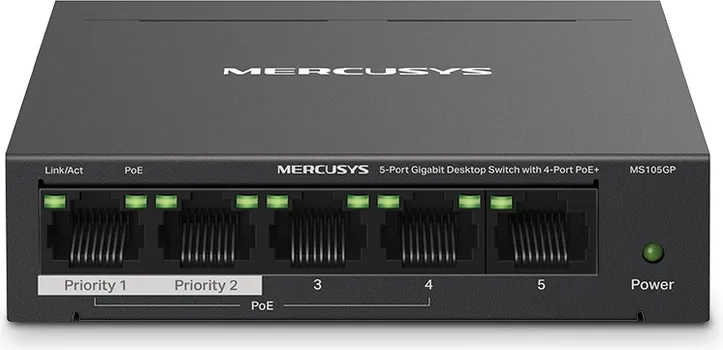 MERCUSYS MS105G GIGABIT DESKTOP SWITCH 5-PORT (2 / 13)