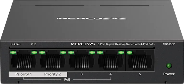 MERCUSYS MS105G GIGABIT DESKTOP SWITCH 5-PORT (3 / 13)