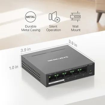 MERCUSYS MS105G GIGABIT DESKTOP SWITCH 5-PORT (12 / 13)
