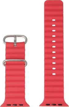 SWISSTEN APPLE WATCH SILICONE BAND MARINE STRAPS 42-49MM (RED) 130927 SWISSTEN APPLE WATCH SILICONE BAND MARINE STRAPS 42-49MM (RED) - SILIKONSKA NARUKVICA ZA APPLE WATCH (1 / 3)