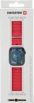 SWISSTEN APPLE WATCH SILICONE BAND MARINE STRAPS 42-49MM (RED) 130927 SWISSTEN APPLE WATCH SILICONE BAND MARINE STRAPS 42-49MM (RED) - SILIKONSKA NARUKVICA ZA APPLE WATCH (3 / 3)