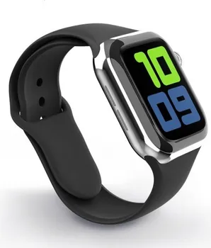 SWISSTEN APPLE WATCH SILICONE BAND 42-49MM (BLACK) 131013 SWISSTEN APPLE WATCH SILICONE BAND 42-49MM (BLACK) - SILIKONSKA NARUKVICA ZA APPLE WATCH (2 / 2)