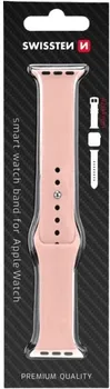 SWISSTEN APPLE WATCH SILICONE BAND 42-49MM (PINK SAND) 131015 SWISSTEN APPLE WATCH SILICONE BAND 42-49MM (PINK SAND) - SILIKONSKA NARUKVICA ZA APPLE WATCH (1 / 2)