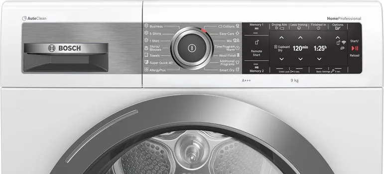 BOSCH WTX87EH0EU HOMEPROFESSIONAL 9 KG (5 / 9)