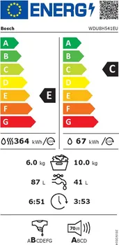 BOSCH WDU8H541EU SERIE | 6 VEŠA, 1400 OBR (8 / 8)
