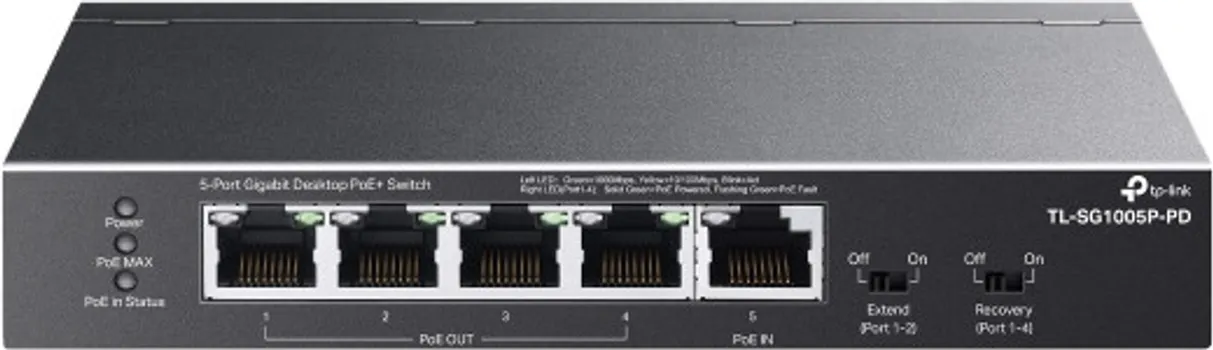 TP-LINK 5-PORT 10100MBPS DESKTOP SWITCH, TL-SF1005D (11 / 32)