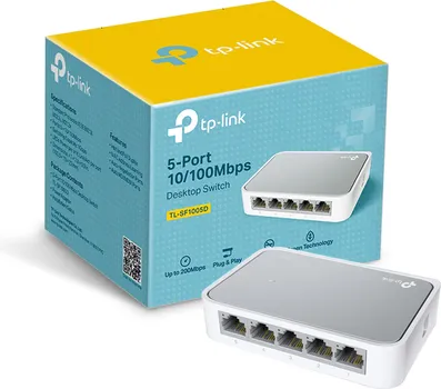 TP-LINK 5-PORT 10100MBPS DESKTOP SWITCH, TL-SF1005D (26 / 32)