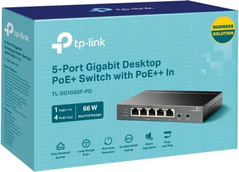 TP-LINK 5-PORT 10100MBPS DESKTOP SWITCH, TL-SF1005D (27 / 32)