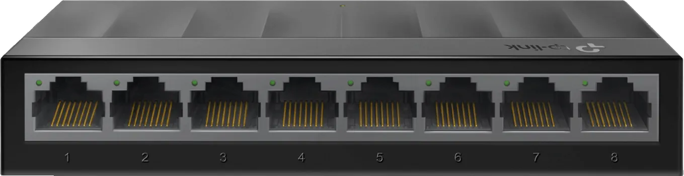 TP-LINK TL-LS1008G 8-PORT 10/100/1000MBPS DESKTOP SWITCH (1 / 11)