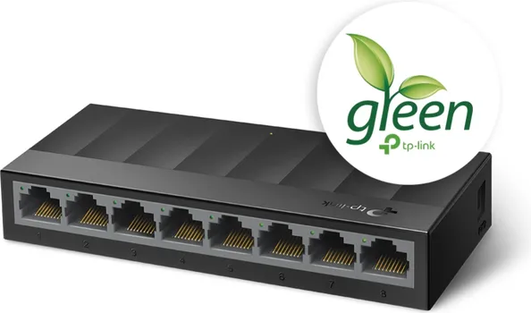 TP-LINK TL-LS1008G 8-PORT 10/100/1000MBPS DESKTOP SWITCH (4 / 11)