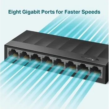 TP-LINK TL-LS1008G 8-PORT 10/100/1000MBPS DESKTOP SWITCH (9 / 11)