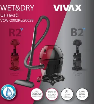 VIVAX HOME USISIVAČ VCW-2002R (5 / 10)