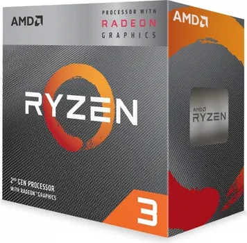 AMD RYZEN 3 3200G 4 CORES 3.6GHZ (4.0GHZ) BOX (1 / 3)