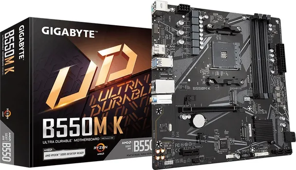GIGABYTE B550M K REV. 1.X (2 / 5)
