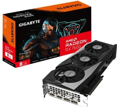 GIGABYTE AMD RADEON RX 7600 8GB 128BIT GV-R76GAMING OC-8GD (1 / 7)