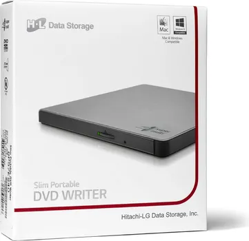 LG EXTERNAL DVDRW ULTRA SLIM PORTABLE SILVER, GP57ES40 (6 / 10)