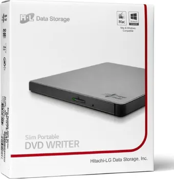 LG EXTERNAL DVDRW ULTRA SLIM PORTABLE SILVER, GP57ES40 (10 / 10)