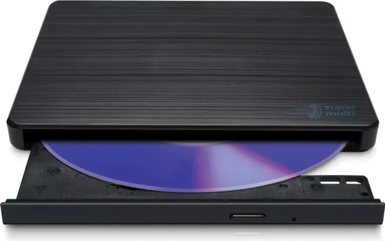 LG EXTERNAL DVDRW GP60NB60 ULLTRA SLIM PORTABLE BLACK (3 / 4)