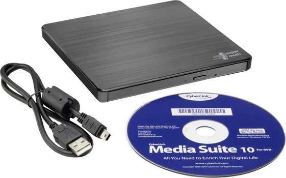 LG EXTERNAL DVDRW GP60NB60 ULLTRA SLIM PORTABLE BLACK (4 / 4)