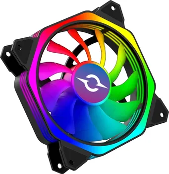 AQIRYS CETUS 120MM 6P-12SLI24-RGB VAZDUŠNO HLAĐENJE, DIMENZIJE: 120 X 120 X 25 MM, BROJ OBRTAJA: 1500±15% RPM (1 / 1)