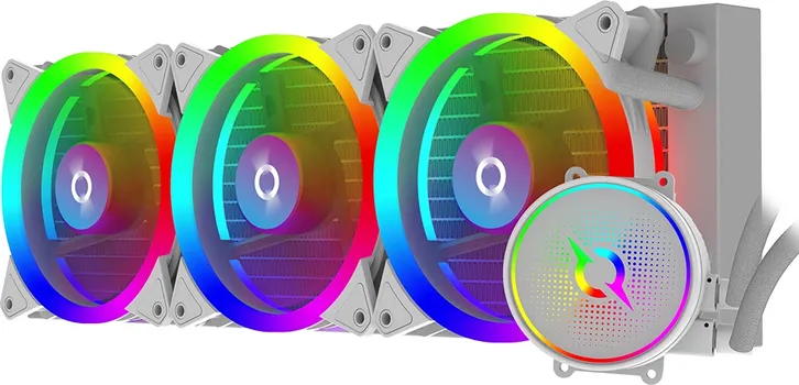 AQIRYS AQUARIUS 360 AIO WHITE CPU HLADNJAK, VODENO HLADJENJE (1 / 1)