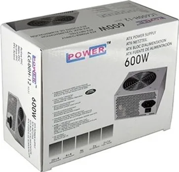 LC POWER LC600H-12 ATX, ACTIVE PFC, 12CM, 600W (1 / 2)