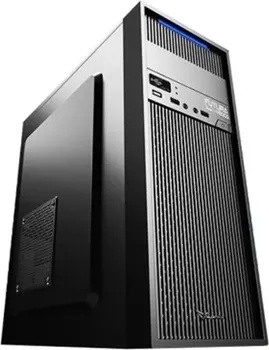 POWERLOGIC FUTURA BLACK N5000 PRO BLACK MIDI TOWER, 450W, CRNA (1 / 2)