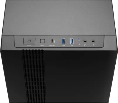 CHIEFTEC UK-02B-OP MIDI TOWER, BEZ NAPAJANJA, CRNA (3 / 4)