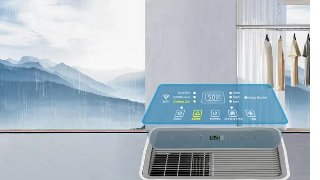 GORENJE D20HW ODVLAŽIVAČ VAZDUHA │ NISKA BUKA 40DB(A) │ PANEL NA DODIR SA LED EKRANOM │ KAPACITET ODVLAŽIVANJA 20L DNEVNO │ REŽIM SUŠENJA ODJEĆE │ WI-FI UPRAVLJANJE (4 / 13)