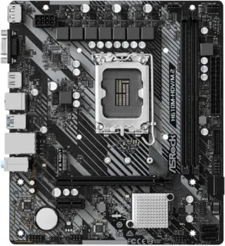 ASROCK INTEL MB H610M-HDV/M.2 R2.0, 2*DDR4 3200MHZ, M.2 PCIE GEN3X4, VGA/HDMI/DP, LGA1700 (2 / 5)