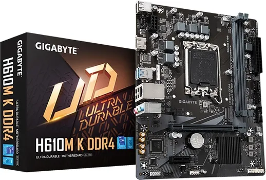 GIGABYTE H610M K DDR4 REV.1.X MICRO-ATX, DDR4, 1700, INTEL...
