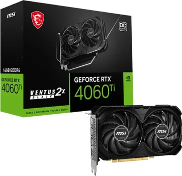 MSI NVIDIA GEFORCE RTX 4060 TI 16GB 128BIT RTX 4060 TI NVIDIA GEFORCE RTX 4060 TI 16GB 128BIT RTX 4060 TI VENTUS 2X BLACK 16G OC (3 / 5)