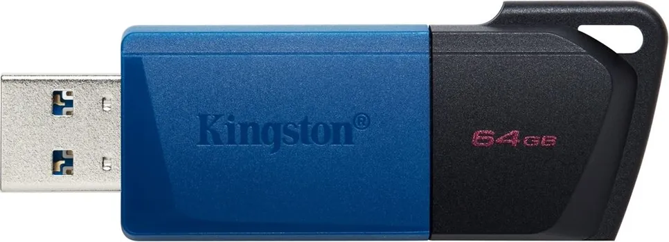 KINGSTON 0001265481 64GB DATA TRAVELER DTXM, 64 GB, USB 3.2 GEN1, BOJA CRNO-PLAVA (1 / 2)